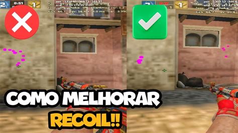 CS GO MOBILE COMO CONTROLAR O RECOIL E DAR SPRAY FÁCIL NO CS GO MOBILE