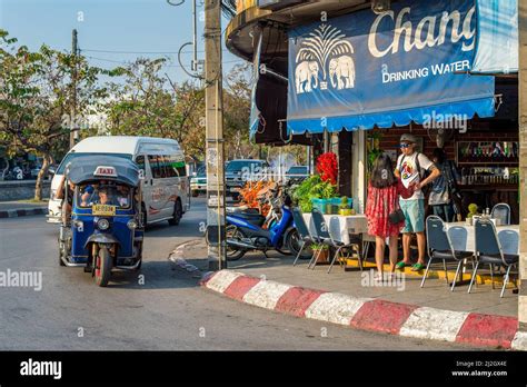 Urban Scene From Chiang Mai This Ancient Town Is A Popular Travel Destination In Northern