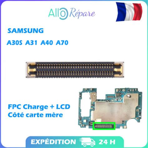 Connecteur Fpc Pins Charge Usb Lcd Sur Carte M Re Galaxy A A A