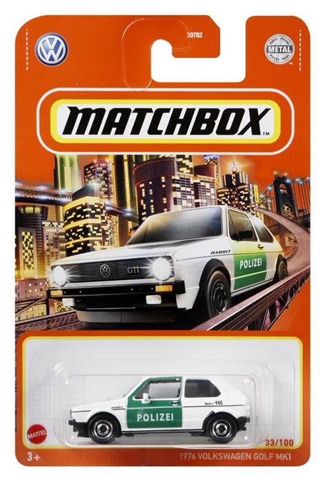 Hot Wheels MATCHBOX Car รถแมตชบอก 1 คน คละแบบ ฮอทวล โมเดลรถ พาหนะ