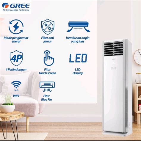 Jual Ac Gree Floor Standing Pk Gvc Sts Shopee Indonesia