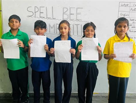 Intra Class Spell Bee Competition