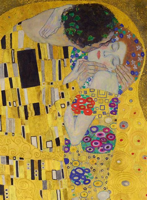 Puzzle Gustav Klimt Der Kuss Teile Puzzle Mania De