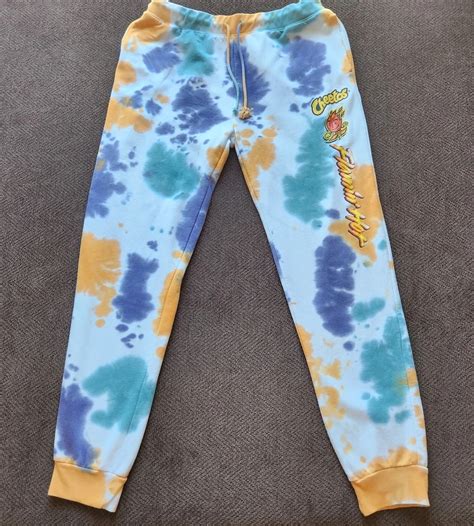 Cheetos Flamin Hot Jogger Sweatpants Men S Medium Tie Gem