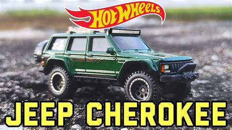 Hot Wheels 2022 Baja Blazers 10 Of 10 1995 Jeep Cherokee Green Hct10