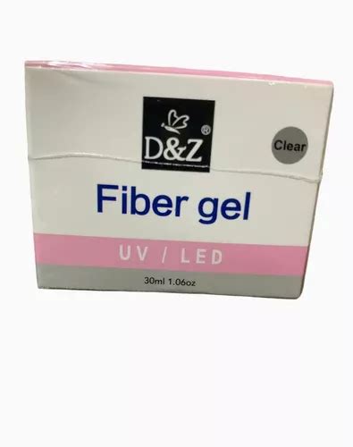 Gel Fiber Gel D Z Led Uv Unhas Fibra Acrigel Porcelana 30ml