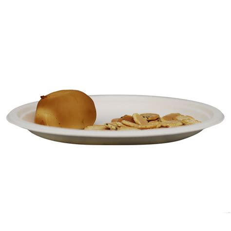 Assiettes Jetables Robustes Compostables De Pouces Assiette