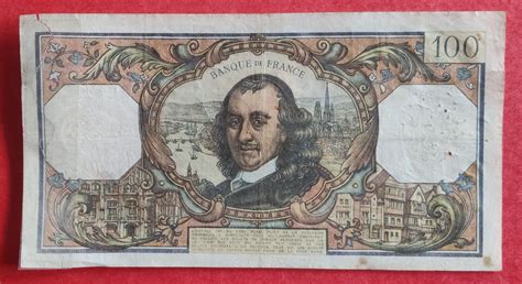 Lot De Anciens Billets De Francs Corneille Ebay