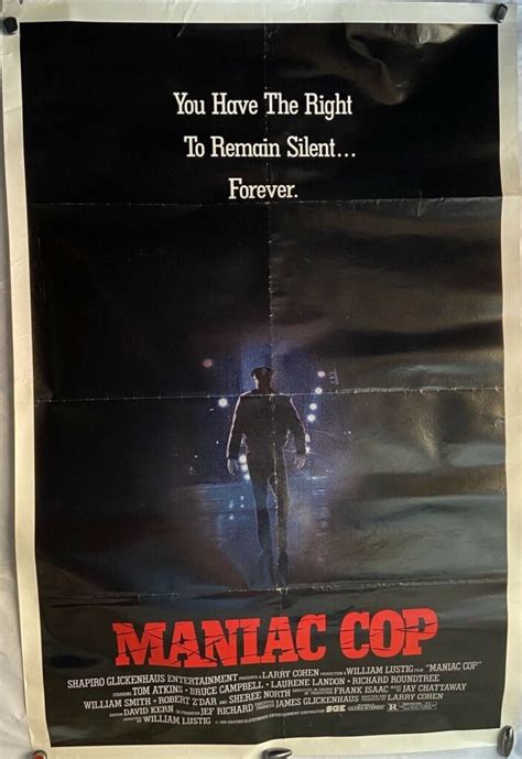 Maniac Cop (1988) US poster