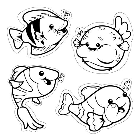 fish cut out printables