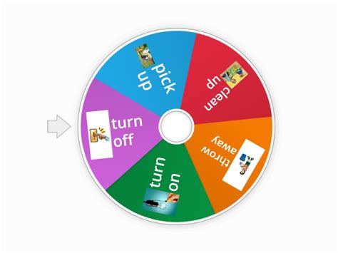 Phrasal Verbs Spin The Wheel