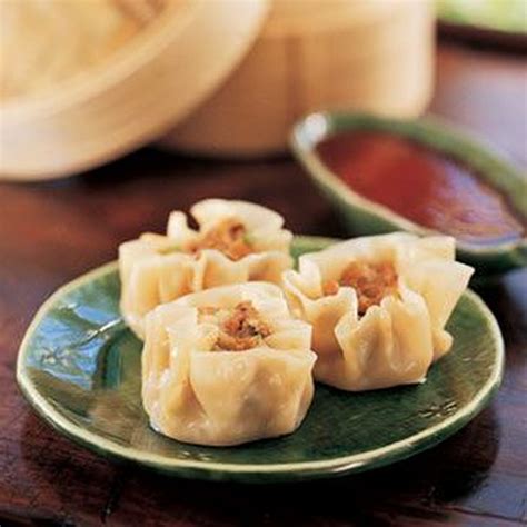 Steamed Pork And Shrimp Dumplings Shao Mai MasterCook