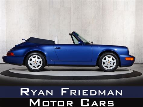 Used 1991 Porsche 911 Carrera 2 For Sale Sold Ryan Friedman Motor