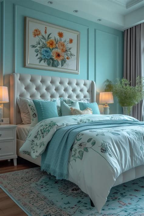 24 Turquoise Bedroom Ideas That Our Editors Love - Roomy Retreat