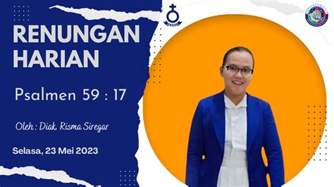 Renungan Harian HKBP Batu Aji Baru Ressort Sungai Langkai 23 Mei 2023