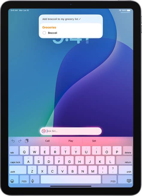 Use Apple Intelligence With Siri On Ipad Apple Support Qa