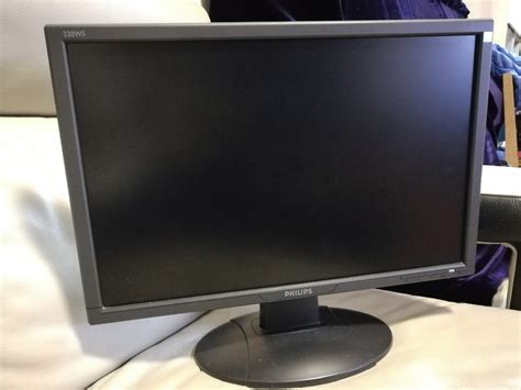 Philips 22 Monitor 顯示器 220ws8 電腦 ＆ 平板電腦 電腦周邊產品 電子屏幕 Carousell