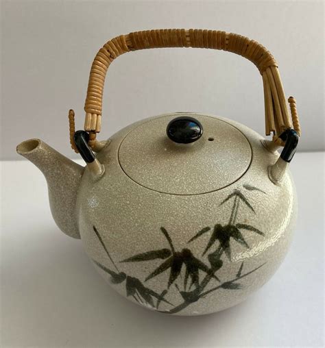 Vintage Japanese Ceramic Teapot Made In Japan