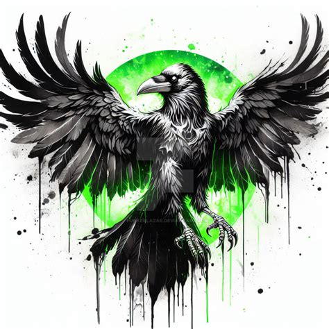 Ink Death Raven (1) by PunkerLazar on DeviantArt