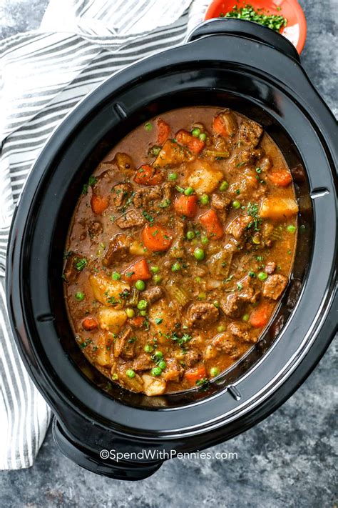 slow cooker beef stew