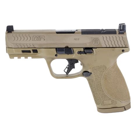 S W M P M2 0 9mm 4 Compact FDE Optics Ready DK Firearms