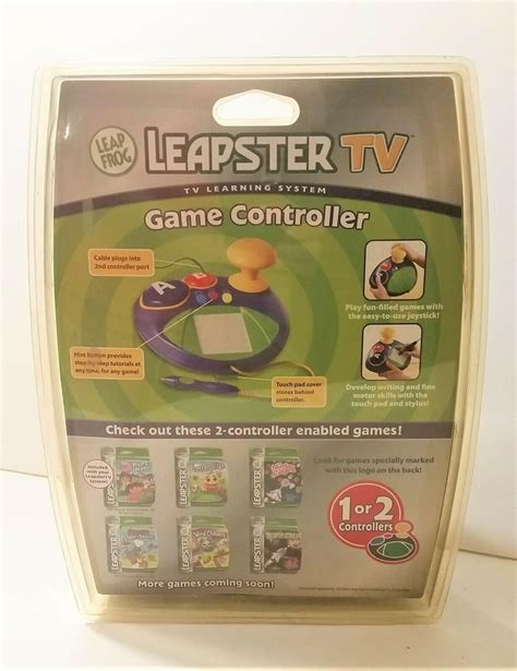 New Leap Frog Leapster TV Game Controller Stylus Touch Pad Learning ...