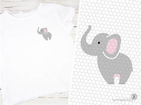 Bastelvorlage Elefant Zum Ausdrucken Elefanten Silhouette Clipart Ai Svg Dxf Eps Cdr Etsy