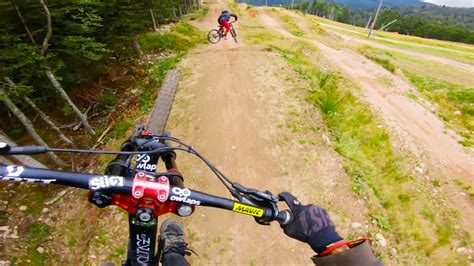 Mountain bike trail: Schuss Line La Bresse bike park - trail video ...