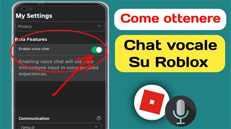 Come Ottenere La Chat Vocale Su Roblox Nuovo Aggiornamento 2024