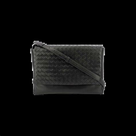 SASOM | bags Bottega Veneta Messenger Shoulder Bag Black Check the ...