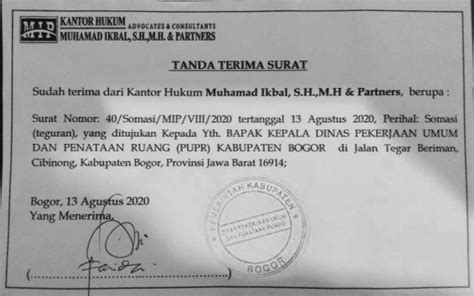 Detail Contoh Surat Somasi Tanah Koleksi Nomer