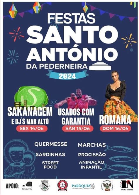 Festas De Santo Ant Nio Da Pederneira Nazar