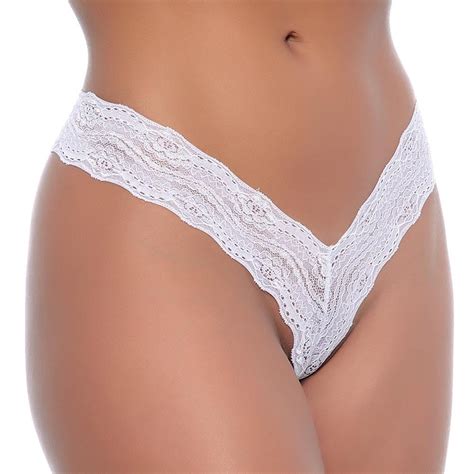 Calcinha Tanga Renda Sortidas Lingerie Shopee Brasil