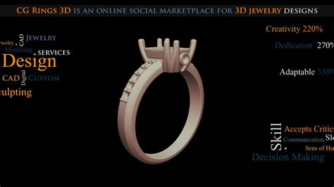 3d Cad Engagement Ring Free 3d Model Download Free 3d Model By