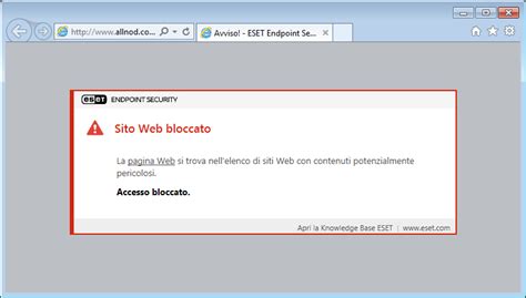 Protezione Accesso Web Eset Endpoint Security Guida Online Eset