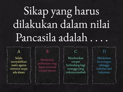 Pancasila Makna Sila Pertama Sumber Daya Pengajaran