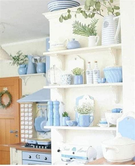 Pin By Maria Leonor On Blue In Blue Kitchen Decor Home Decor