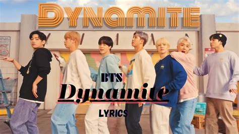 BTS Dynamite Color Coded Lyrics YouTube