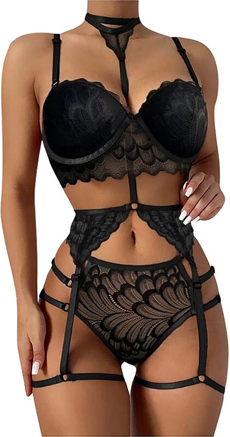 Buy Bra Bandage Lace Hollow Thong Underwear Sexy Wireless Lingerie Sexy Women Set Yo Underwear