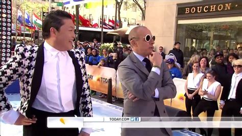 Psy Gangnam Style Today Show Live 352013 Vídeo Dailymotion