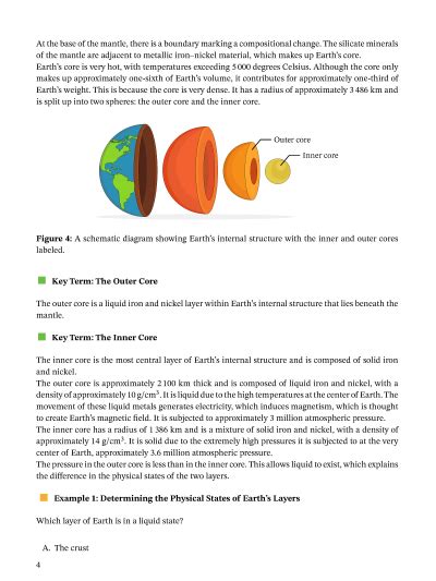 Lesson Components Of Earth Nagwa