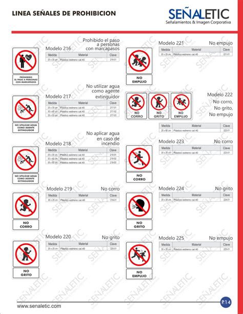 Señales De Prohibición SeÑaletic