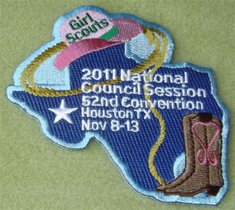 Girl Scout 2011 National Convention 100th Anniversary Patch Girl