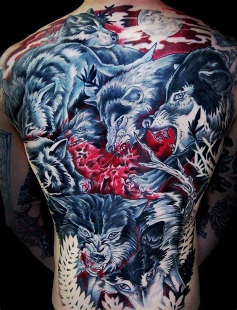 wolves-pack-tattoo - Yo Tattoo