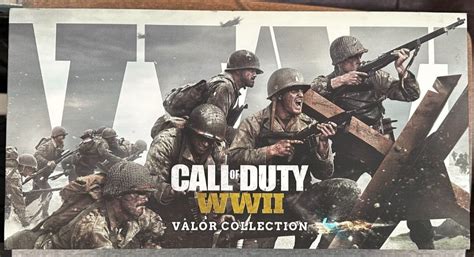 Call Of Duty WWII Valor Collection TriForce Staute More Brand New