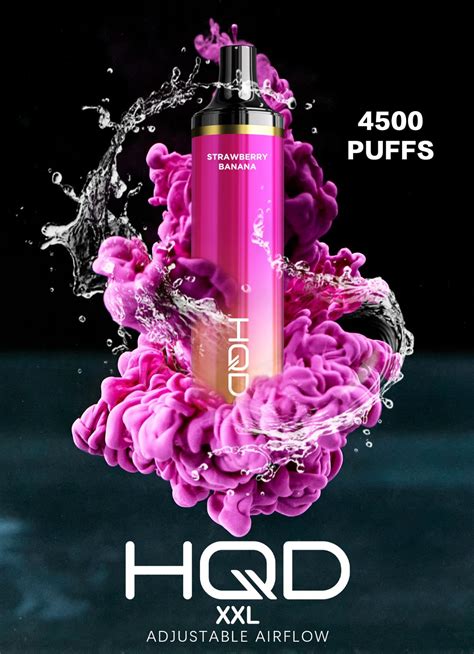 Airflow Adjustable Puff Big Puff Disposable Vape Hqd Hot Vape