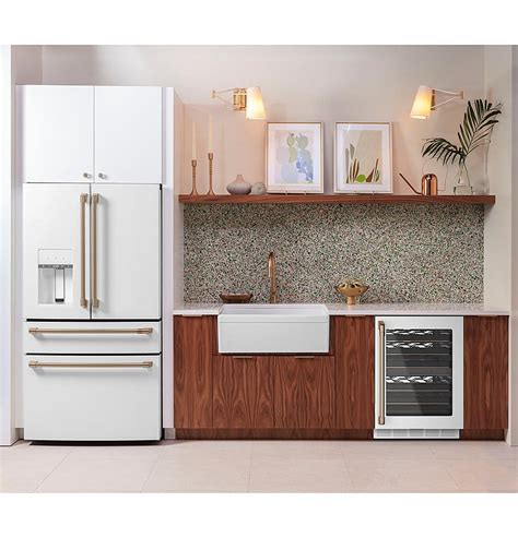 Café 27.6 Cu. Ft. 4-Door French Door Smart Refrigerator, Customizable ...