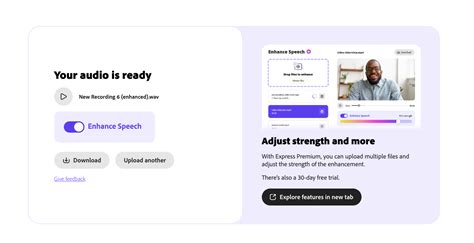 Adobe Enhance Speech AI Tool For Audio Optimization