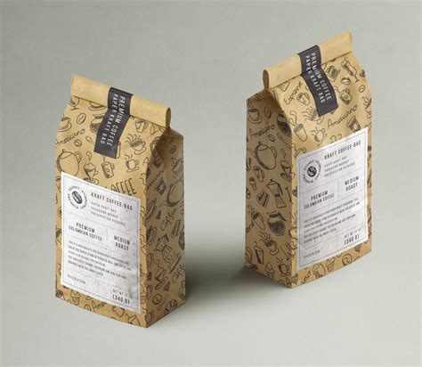 Coffee Bag Label Template - Juleteagyd