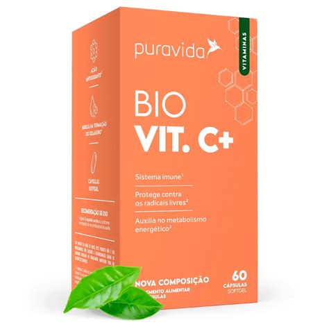 Bio Vit C Lipossomal Puravida C Psulas Bio Vit C Puravida